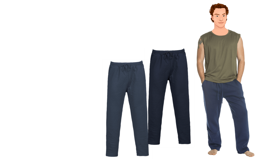 Pack 2 JOGGING pantalon molleton