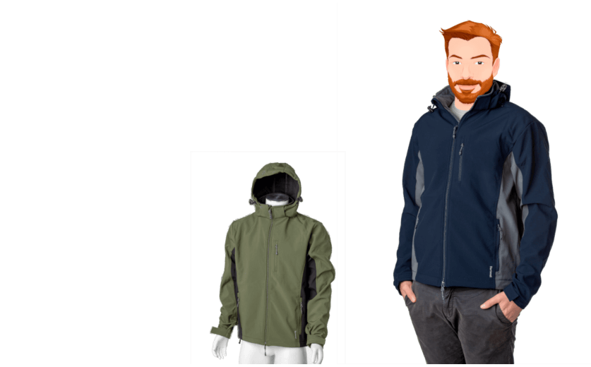 Blouson Softshell YUKON par Bartavel