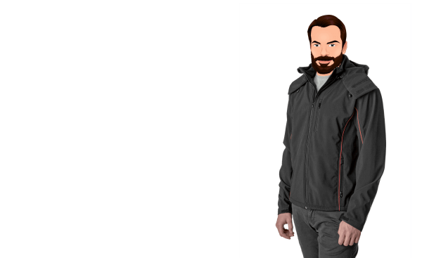 Blouson softshell BILBAO par Bartavel