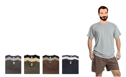 PACK DE 3 tee-shirts unis