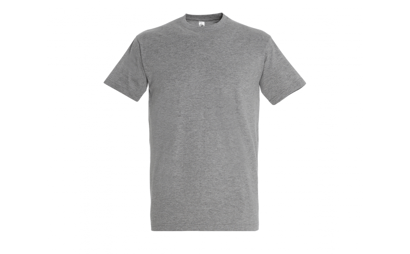 Tee-shirt uni FRISCO Gris chiné | Bartavel-Shop