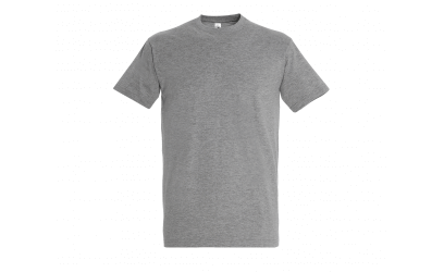 Tee-shirt uni FRISCO Gris chiné | Bartavel-Shop