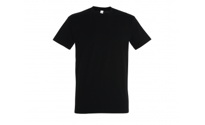 Tee-shirt uni FRISCO Noir | Bartavel-Shop
