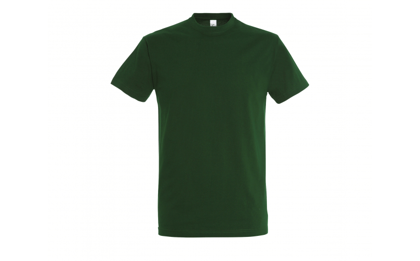Tee-shirt uni FRISCO Vert bouteille | Bartavel-Shop