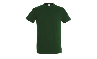 Tee-shirt uni FRISCO Vert bouteille | Bartavel-Shop